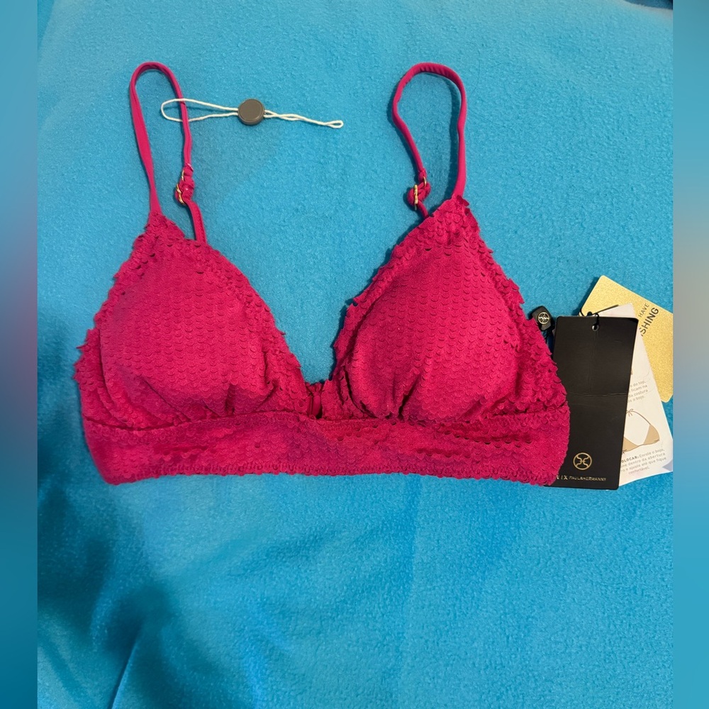 VIX paulahermanny Women's Pink Lace Bralette